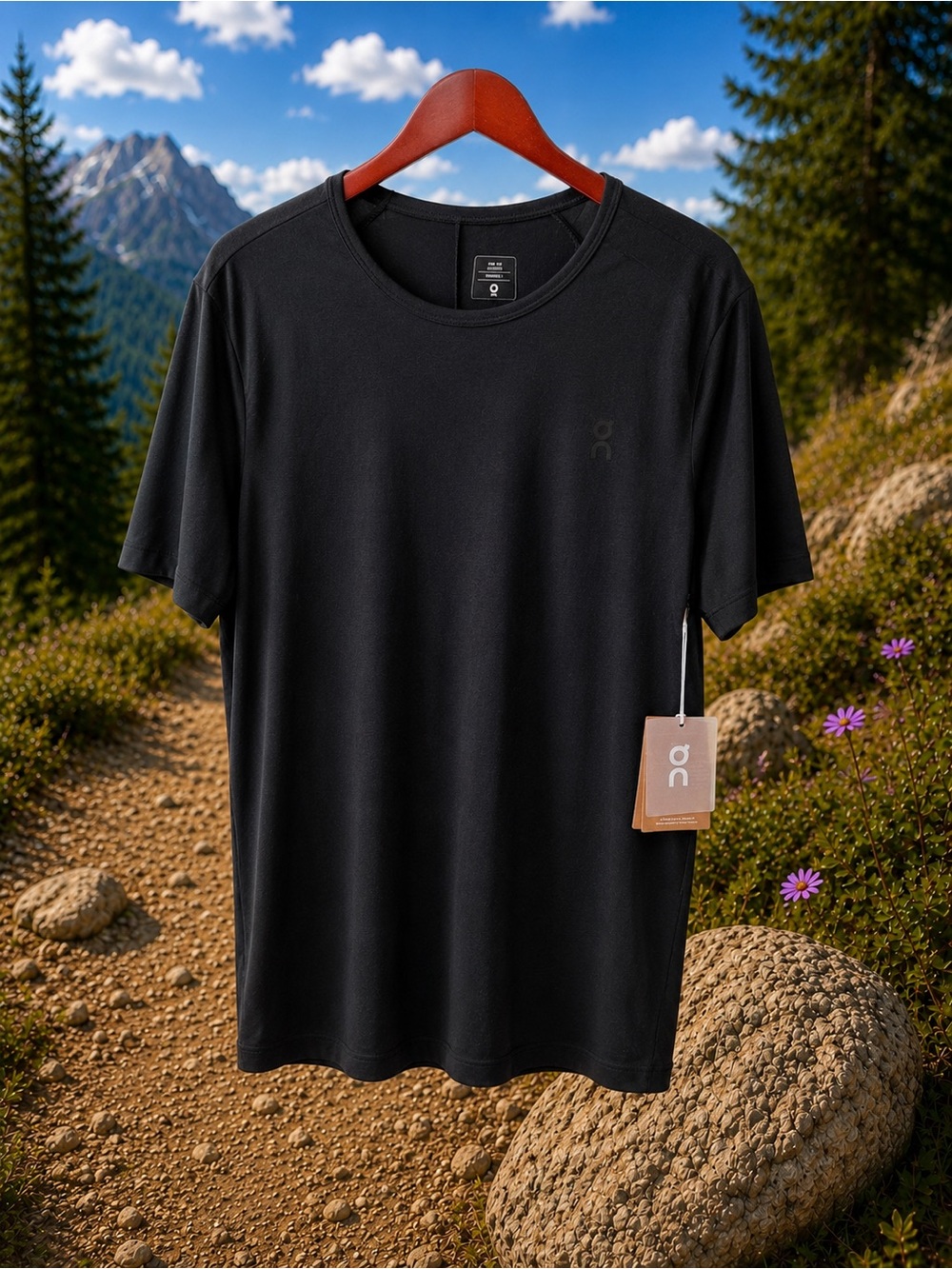 On Running Merino-T Black Merino Wool Performance NWT Women’s XL
